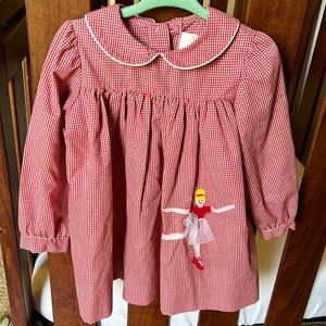 Lolly Wolly embroidered dress 12m